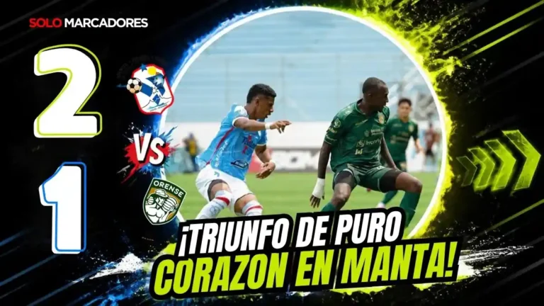 Manta FC venció 2-1 a Orense en el estadio Jocay con goles de Angulo y Blanco. A pesar del triunfo, los atuneros siguen colistas.