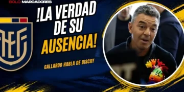 ¿Llegará a la Tri? La revelación de Marcelo Gallardo sobre Matías Biscay en Ecuador 7 Marcelo Gallardo explicó la ausencia de Matías Biscay en la Selección de Ecuador y confirmó la fecha de su debut en la fecha FIFA.