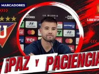 Marcelo Weigandt confía en la remontada de Liga de Quito ante Palmeiras 5 Marcelo Weigandt analiza el duelo de Liga de Quito ante Palmeiras en la Copa Libertadores y revela el plan para la remontada.