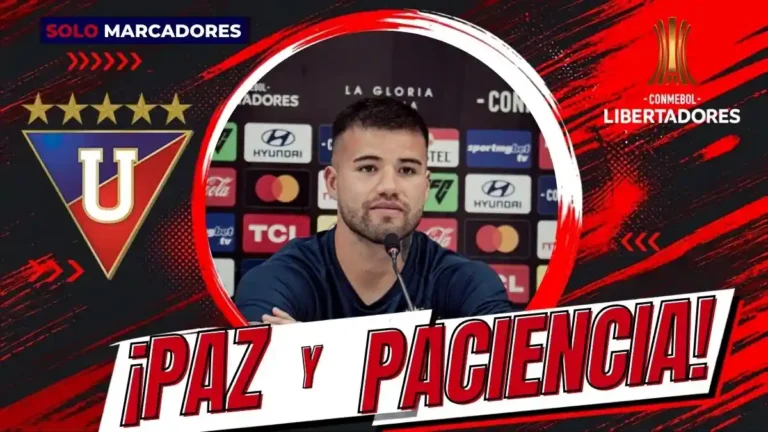 Marcelo Weigandt analiza el duelo de Liga de Quito ante Palmeiras en la Copa Libertadores y revela el plan para la remontada.