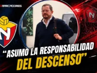 Marco Pazos rompe el silencio tras el quiebre en El Nacional: "Asumo la responsabilidad del descenso" 6 Marco Pazos analizó la crisis de El Nacional, las deudas heredadas y asumió la responsabilidad tras confirmarse el descenso a la Serie B.