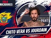 Marlon ‘Chito’ Vera busca cortar su racha en UFC 331: hora, canal y detalles de la pelea contra Charles Jourdain 5 Marlon Vera se enfrenta a Charles Jourdain en las preliminares de UFC 331. Revisa la hora de inicio en Ecuador, canal de transmisión y detalles.