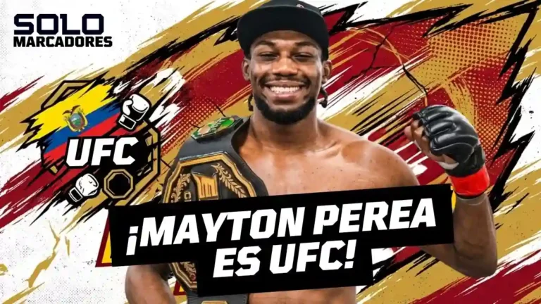 Mayton Perea firmó su contrato con la UFC tras su victoria en el Contender Series y se alista para competir en Quito el 4 de octubre.