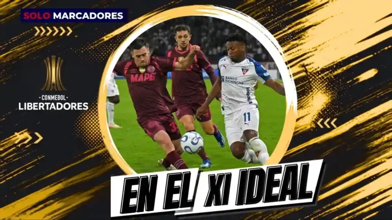 Michael Estrada y Mateo Carabajal integran el equipo de la semana de la Copa Libertadores tras sus destacadas actuaciones con LDU e IDV.