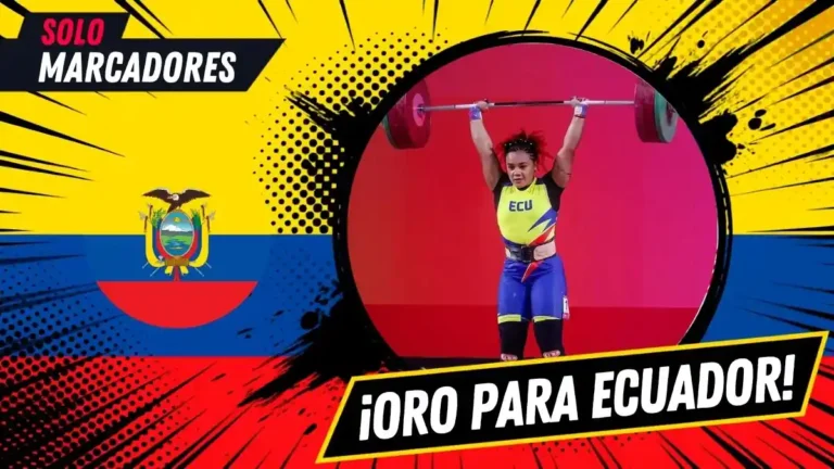 Neisi Dajomes conquista la medalla de oro en los Juegos Suramericanos Santa Fe 2026 tras registrar un total de 253 kg en levantamiento de pesas.