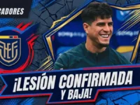 Piero Hincapié confirma su lesión muscular y aclara su baja en la Selección de Ecuador 5 Piero Hincapié confirmó que una lesión muscular le impidió jugar con Ecuador en la gira por Asia. El zaguero del Arsenal se recupera en Londres.