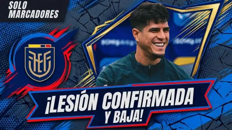 Piero Hincapié confirmó que una lesión muscular le impidió jugar con Ecuador en la gira por Asia. El zaguero del Arsenal se recupera en Londres.