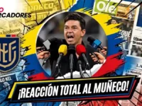 El impacto en Argentina por la llegada de Marcelo Gallardo a Ecuador: Así reaccionó la prensa 5 La prensa argentina reaccionó al anuncio de Marcelo Gallardo como DT de Ecuador. Repaso de las portadas de Olé, TyC, Infobae, La Nación y Página 12.