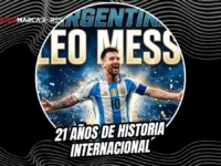 Las cifras definitivas de un ciclo irrepetible: el impacto del adiós de Lionel Messi a la Albiceleste 5 Conoce todos los récords de Lionel Messi con la selección de Argentina: 207 partidos, 125 goles, 68 asistencias y sus marcas históricas en Mundiales.