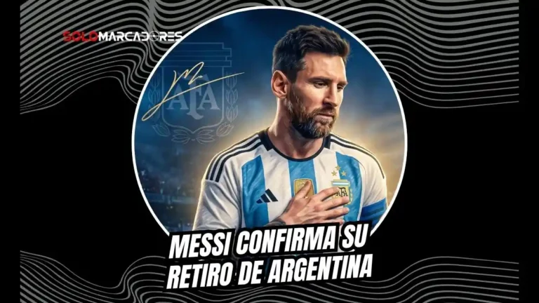 Lionel Messi anuncia su retiro oficial de la selección argentina tras 207 partidos, 125 goles y la gloria absoluta en Qatar 2022. Datos y récords.