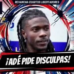 Ricardo Adé rompe el silencio tras la caída de Liga de Quito en la Copa Libertadores: "Una disculpa a la hinchada" 3 Ricardo Adé pidió disculpas a la hinchada tras la eliminación de Liga de Quito ante Palmeiras en penales. Enfocados en LigaPro.