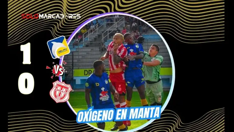 Delfín Sporting Club derrotó 1-0 a Técnico Universitario con gol del zaguero Anthony Bedoya. Triunfo clave de los manabitas en la fecha 28 de LigaPro.