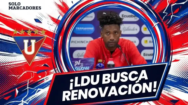 LDU negocia la renovación de Alexander Domínguez por una temporada más. Negociaciones encaminadas.
