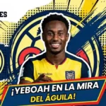 América sondea el fichaje de John Yeboah para reforzar su ofensiva 3 El ecuatoriano John Yeboah suena para reforzar al Club América por pedido de Guillermo Almada. Conoce los detalles de su contrato en Italia.
