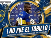 Rodolfo Arruabarrena aclara por qué salió Enner Valencia ante Instituto: "Nos equivocamos; estaba pidiendo el cambio del botín" 5 Rodolfo Arruabarrena confirmó que Enner Valencia no sufrió una lesión en Boca Juniors y que su cambio ante Instituto fue por una confusión.