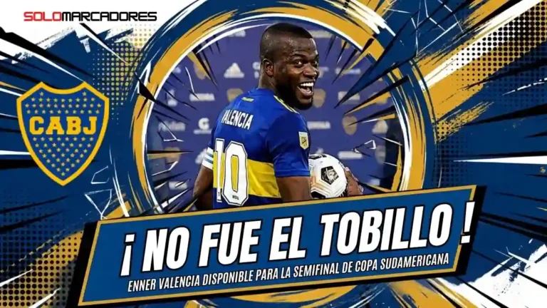 Rodolfo Arruabarrena confirmó que Enner Valencia no sufrió una lesión en Boca Juniors y que su cambio ante Instituto fue por una confusión.