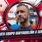 Atlético FC será el cuarto equipo guayaquileño en la máxima categoría de la Liga Ecuabet 3 Atlético FC logra un histórico ascenso a la Serie A 2027. Con gol de Fidel Martínez, venció a Independiente Juniors y se une a la élite del fútbol ecuatoriano.