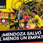Barcelona SC rescata un empate agónico ante Universidad Católica pero sigue hundido en la tabla 3 Barcelona SC rescató un empate 1-1 ante Universidad Católica en el Monumental por la fecha 3 del hexagonal 1 de la Liga Ecuabet. Revisa los detalles.