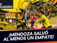 Barcelona SC rescata un empate agónico ante Universidad Católica pero sigue hundido en la tabla 5 Barcelona SC rescató un empate 1-1 ante Universidad Católica en el Monumental por la fecha 3 del hexagonal 1 de la Liga Ecuabet. Revisa los detalles.