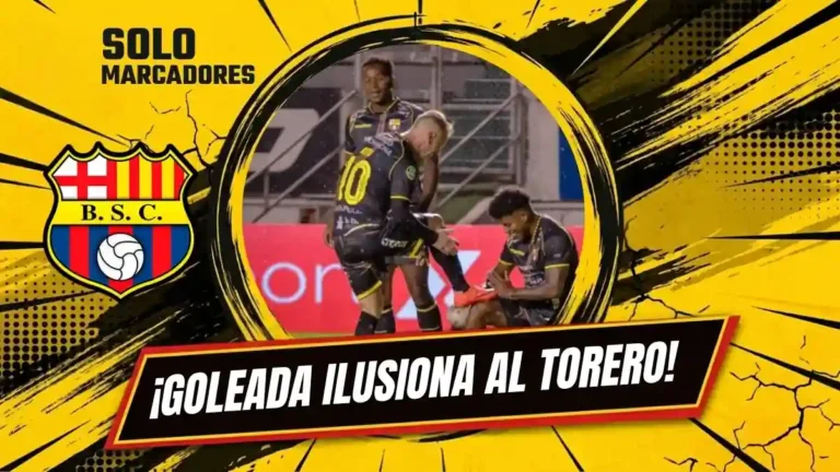 Conoce el escenario matemático y los partidos que le quedan a Barcelona SC para clasificar a la Copa Libertadores 2027 tras golear a Aucas.