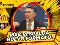 Barcelona SC apoya el nuevo sistema de Liga Ecuabet 2027 pero exige un calendario sin cruces 5 Miguel Montalvo confirmó el respaldo de Barcelona SC al formato 2027 de la Liga Ecuabet y solicitó coordinar el calendario de competencias.