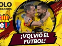 "Volvió el fútbol": La tajante frase de Darío Benedetto tras el retorno de Damián Díaz a Barcelona SC 5 Darío Benedetto celebró el regreso de Damián Díaz a Barcelona SC en The AM Show y destacó la calidad técnica del enganche argentino-ecuatoriano.