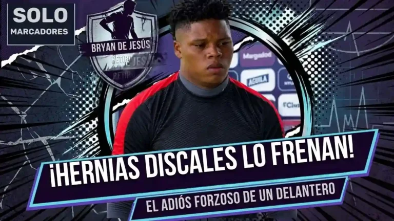 Bryan de Jesús se retira del fútbol profesional por dos hernias discales. El exdelantero ecuatoriano enfocaría su carrera en la música.