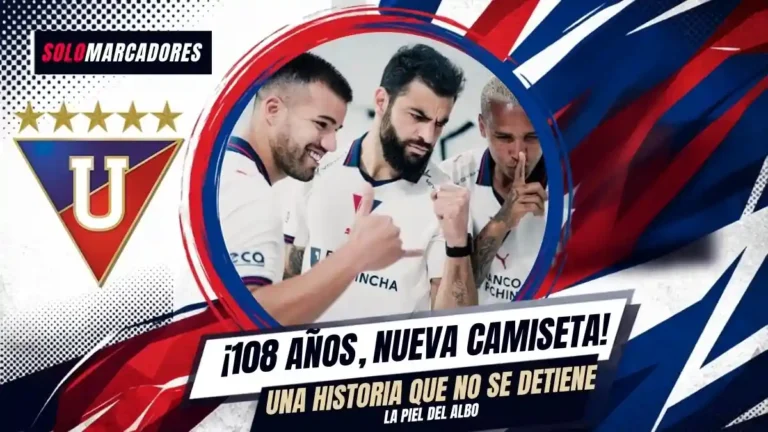Nueva camiseta de Liga de Quito por los 108 años: diseño de Puma, precios de $64,99 a $74,99 y dónde comprarla en Marathon Sports.
