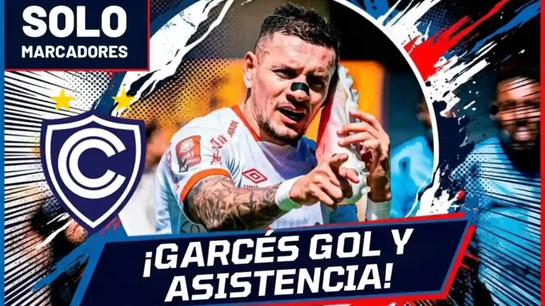 Cienciano venció 2-0 a Deportivo Moquegua en la Liga 1 de Perú, con gol y asistencia del ecuatoriano Carlos Garcés.