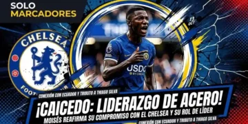 ¡Moisés Caicedo reitera compromiso: 'Quiero seguir mostrando mi capacidad'! 8 Moisés Caicedo repasa su evolución en el Chelsea, el reto de ser líder con Xabi Alonso y su vínculo con la afición tras superar su lesión.