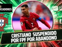 Cristiano Ronaldo, suspendido por la FPF tras abandonar la concentración 5 Cristiano Ronaldo suspendido preventivamente por la FPF tras dejar la concentración de Portugal por un choque con Jorge Jesus.