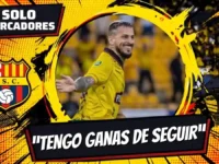 Benedetto abre la puerta a seguir en Barcelona SC en 2027 5 Darío Benedetto dejó abierta la renovación con Barcelona SC: sin charlas ni ofertas, disfrutará su contrato hasta diciembre.