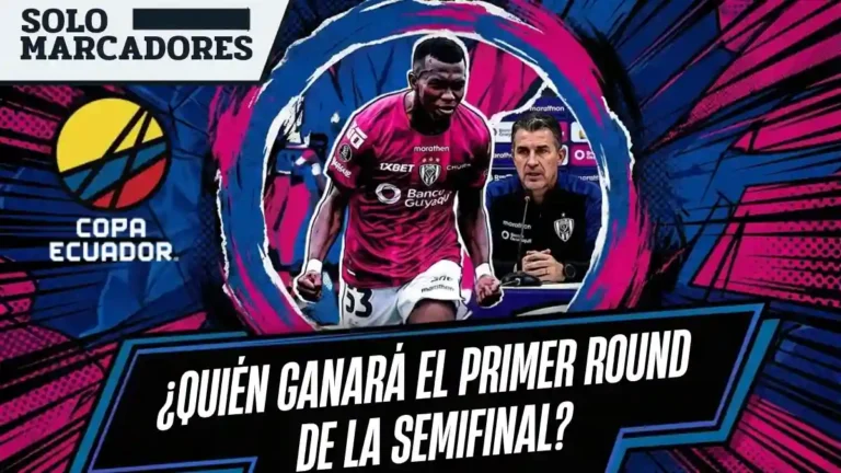 Guía completa del partido Delfín vs IDV por la semifinal de ida de la Copa Ecuador 2026. Horarios, canales y detalles.