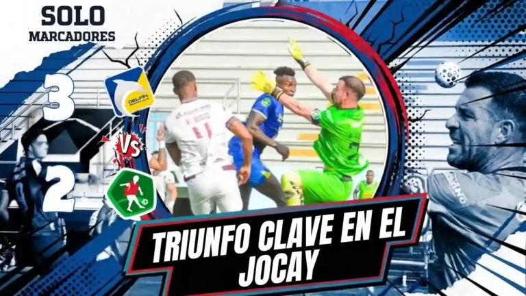 Delfín SC remontó un 0-2 en contra y venció 3-2 a Mushuc Runa en el Jocay de Manta por el hexagonal de permanencia de la LigaPro Ecuabet 2026.