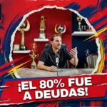 Realidad financiera en Deportivo Quito: 'El 80% del presupuesto se destina a deudas' 4 José Pardo revela cómo la deuda de $3 millones condiciona a Deportivo Quito tras quedar fuera del ascenso. Análisis económico y deportivo para 2027.