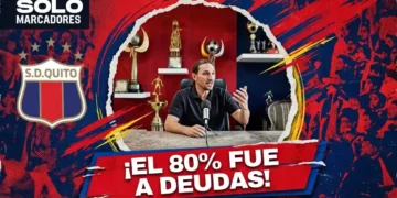 Realidad financiera en Deportivo Quito: 'El 80% del presupuesto se destina a deudas' 1 José Pardo revela cómo la deuda de $3 millones condiciona a Deportivo Quito tras quedar fuera del ascenso. Análisis económico y deportivo para 2027.