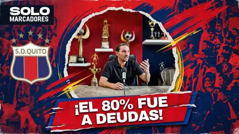 José Pardo revela cómo la deuda de $3 millones condiciona a Deportivo Quito tras quedar fuera del ascenso. Análisis económico y deportivo para 2027.
