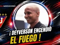 Expulsión y polémica: el gesto de Deyverson que encendió el partido entre Liga de Quito y Barcelona SC 4 Deyverson vio la roja en el triunfo 2-1 de Liga de Quito ante Barcelona SC tras un polémico gesto en el hexagonal de LigaPro 2026.