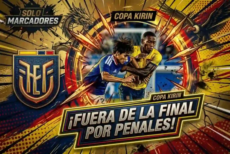 Ecuador empató 0-0 ante Japón y perdió en la tanda de penales. La Tri disputará el tercer lugar de la Copa Kirin ante Panamá.