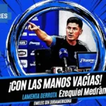 Ezequiel Medrán, DT de Emelec, lamenta la derrota ante Guayaquil City 3 Emelec perdió 0-1 ante Guayaquil City y se quedó sin opciones de llegar a la Copa Sudamericana 2027. Análisis y declaraciones de Ezequiel Medrán.