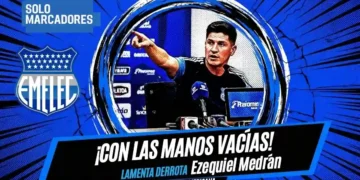 Emelec perdió 0-1 ante Guayaquil City y se quedó sin opciones de llegar a la Copa Sudamericana 2027. Análisis y declaraciones de Ezequiel Medrán.