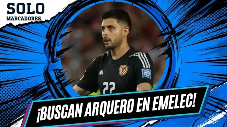 Emelec busca arquero: Rafael Romo confirma interés azul ante la eventual salida de Pedro Ortiz al finalizar la temporada.