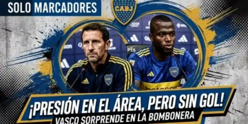 Apuesta por Enner Valencia no bastó en La Bombonera: Boca cayó ante Vasco da Gama y compromete su pase a la final 1 Rodolfo Arruabarrena explicó la titularidad de Enner Valencia en Boca Juniors tras la derrota 0-1 ante Vasco da Gama en la Copa Sudamericana.