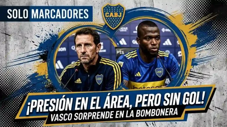 Rodolfo Arruabarrena explicó la titularidad de Enner Valencia en Boca Juniors tras la derrota 0-1 ante Vasco da Gama en la Copa Sudamericana.
