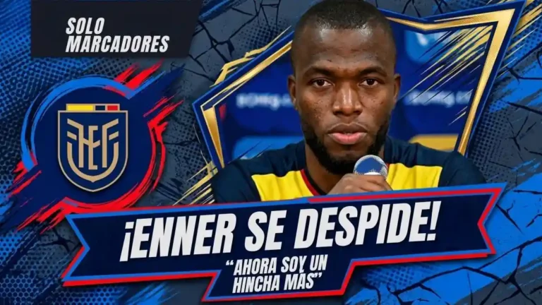Enner Valencia ratificó su retiro de la Selección de Ecuador tras la Copa América. Apoyará a la Tri como hincha y pide paciencia para el proceso.