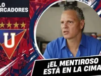 Esteban Paz estalla contra la directiva de LDU: “Solo quiero que sepan al mentiroso compulsivo que tienen de presidente” 5 Esteban Paz arremetió contra Isaac Álvarez por la gestión financiera de Liga de Quito y aclaró que el conflicto irá a la vía legal.