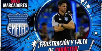 Ezequiel Medrán expone la fragilidad de Emelec tras sufrir una dolorosa remontada ante Guayaquil City 1 Ezequiel Medrán analizó la derrota de Emelec 3-2 ante Guayaquil City y señaló la falta de carácter del equipo tras recibir goles.