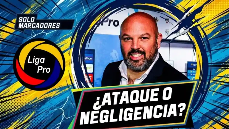Miguel Ángel Loor informó que un ataque masivo afectó la transmisión de Zapping en el partido de Barcelona SC ocasionando fallas.