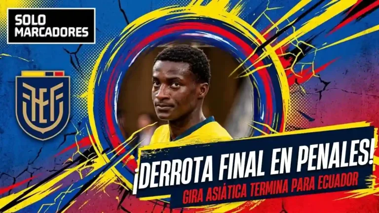 Ecuador igualó 1-1 con gol de Juan Riquelme Angulo y cayó 7-6 en penales ante Panamá en el cierre de la gira por la Copa Kirin.