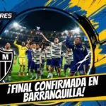 Final Copa Sudamericana 2026: Fecha y sede confirmadas para Boca Juniors vs. Atlético Mineiro 3 Boca Juniors y Atlético Mineiro disputarán la final Copa Sudamericana 2026 el 21 de noviembre en Barranquilla. Revisa los detalles.
